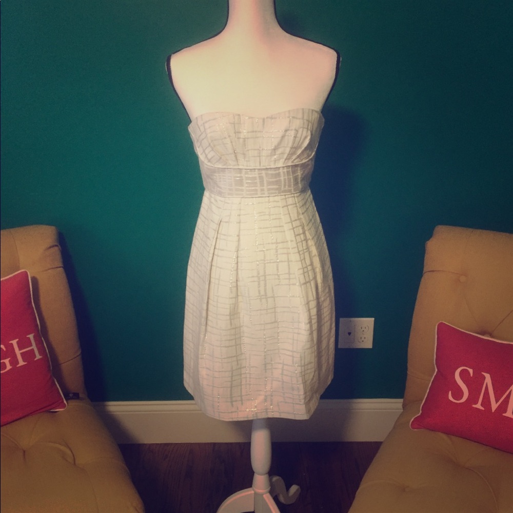 BCBG Max Azria Strapless Cocktail Dress